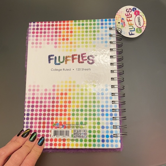 Fun furry notebook/Journal - Picture 3 of 3
